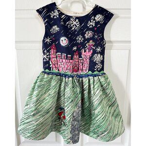 Halabaloo Fairytale Winter Save The Princess Castle Knight dress Girls Size:5